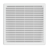 RAMA AERISIRE ACOPERIT CU PLASA VM 300X300 K, ALB